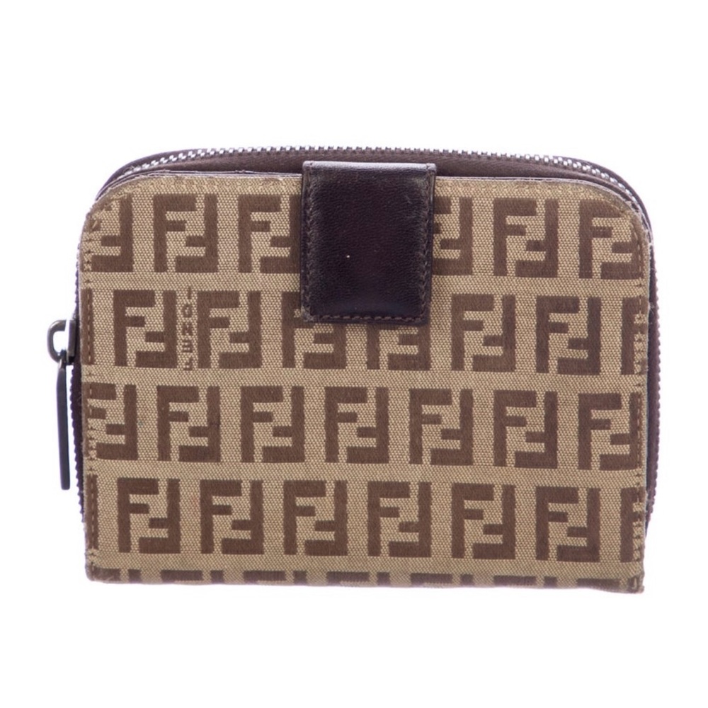 Fendi Brown and Tan wallet